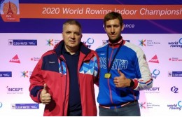 Александр Вязовкин - чемпион мира в гребле на эргометре
