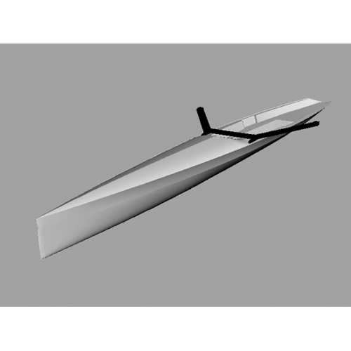 Лодка для прибрежной гребли R12 (Rubenetti)