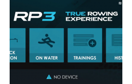 "На воде" в приложении  RP3 rowing